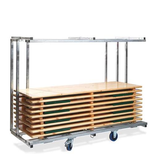 Trolley voor tafels | 86,5x231,5x180,5 cm | Capaciteit 10..., Zakelijke goederen, Horeca | Keukenapparatuur, Verzenden