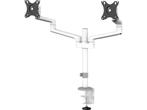 Neomounts DS60-425WH2 - Full motion monitorarm - Voor 2, Computers en Software, Monitoren, Verzenden, Zo goed als nieuw