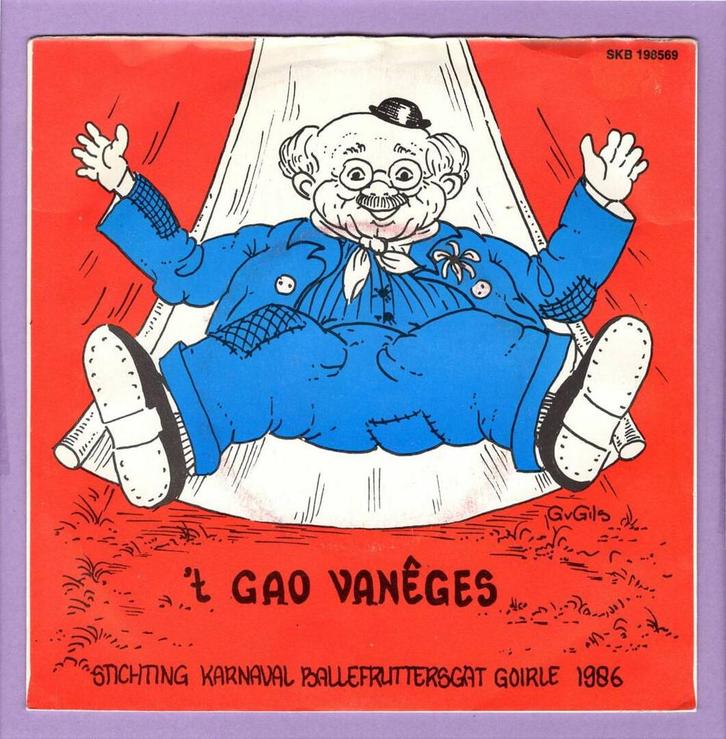 Datte We Toffe Jongens Zijn Dat Willen We Wete – t Gao Van, Cd's en Dvd's, Vinyl Singles, Ophalen of Verzenden