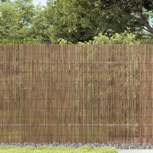 vidaXL Tuinscherm 600x100 cm riet, Tuin en Terras, Schuttingen, Nieuw, 1 tot 2 meter, Verzenden