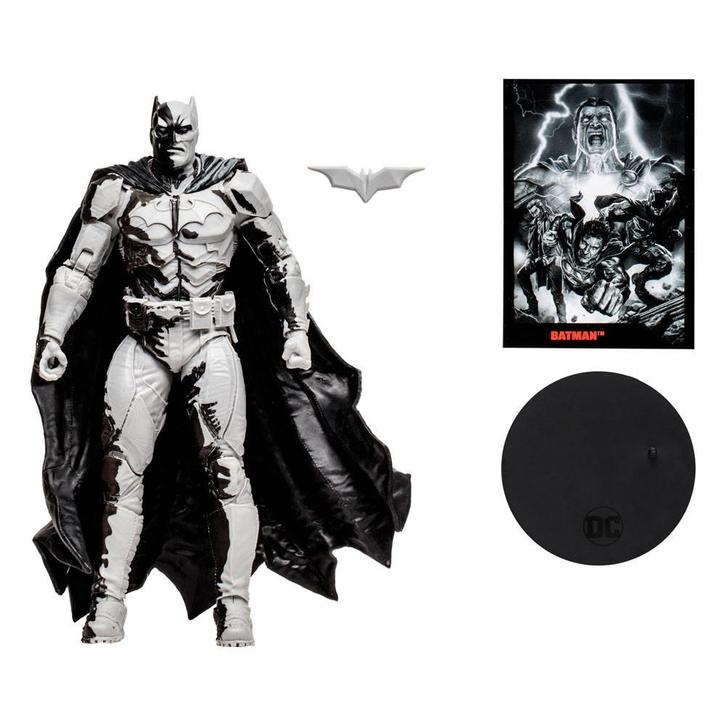 DC Direct Action Figure Black Adam Batman Line Art Varian..., Verzamelen, Film en Tv, Nieuw, Ophalen of Verzenden