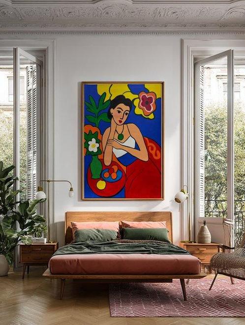 E. García - LA MODELO - XL (NO RESERVE), Antiek en Kunst, Kunst | Schilderijen | Modern