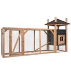 Houten Kippenhok Hooiberg Tom XL - VOLDUX - Rechts, Dieren en Toebehoren, Pluimvee | Toebehoren, Verzenden, Nieuw