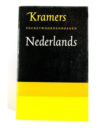 Kramers pocketwoordenb. ned. belg.ed. 9789010059840 beschikbaar voor biedingen