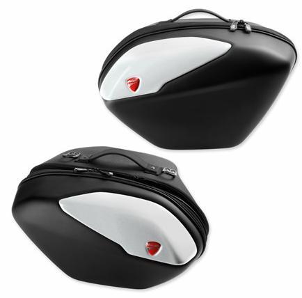 Ducati SET OF SIDE PANNIERS SS STAR WHITE SILK - 96781141..., Motoren, Onderdelen | Ducati, Nieuw, Verzenden