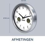 Wandklok modern - Klok met stil uurwerk - 30 cm - Alecto - A, Huis en Inrichting, Woonaccessoires | Klokken, Verzenden, Zo goed als nieuw