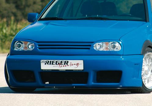 Rieger voorbumper RS-Four-Look | Golf 3 - 3-drs., 5-drs., Co, Auto-onderdelen, Carrosserie en Plaatwerk, Nieuw, Volkswagen, Verzenden