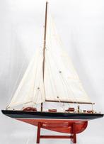 Modelschip - Karibikyacht/Segelboot  Höhe 54cm - Länge 38cm, Antiek en Kunst