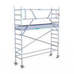 Rolsteiger Original 75x305 4,2m werkhoogte tegen de gevel, Doe-het-zelf en Verbouw, Steigers, Verzenden, Nieuw, Rolsteiger of Kamersteiger