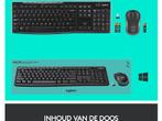 Logitech -  Mk270 Draadloos Toetsenbord En Muis, Muis, Toetsenbord en muis-set, Verzenden, Logitech