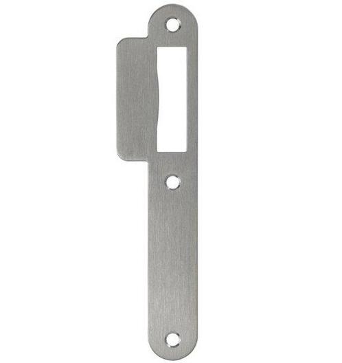 Sluitplaat korte lip 39 mm loopslot rvs, Doe-het-zelf en Verbouw, Hang- en Sluitwerk, Nieuw, Ophalen of Verzenden