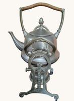 Waterkoker op standaard en brander - Tin - Boulloire