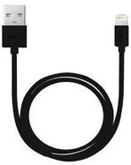 USB kabel 0.5 meter voor iPhone & iPad - zwart, Telecommunicatie, Mobiele telefoons | Telefoon-opladers, Verzenden, Nieuw