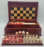 Rare Austrian coffee compendium chess set jeu, Antiek en Kunst