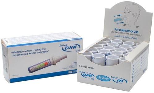 Incheck DIAL G16 inspiratoire flow meter incl. 100, Diversen, Verpleegmiddelen, Nieuw, Verzenden