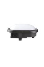 Bailey LED Bulkhead Basic 6W 400lm 3000K Zwart Ovaal IP54, Huis en Inrichting, Ophalen of Verzenden, Nieuw