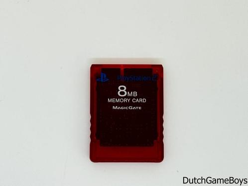Playstation 2 / PS2 - Memory Card - 8 MB - Original - Clear, Spelcomputers en Games, Spelcomputers | Sony PlayStation 2, Gebruikt
