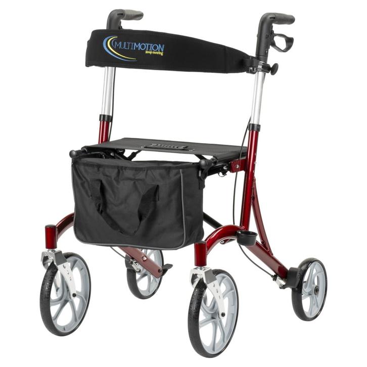 Rollator MultiMotion Cruiser rood, Diversen, Verpleegmiddelen, Nieuw, Ophalen of Verzenden