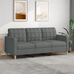 Bank Donkergrijs 180cm - OP=OP - Luxe voor minder!, Minder dan 75 cm, 150 tot 200 cm, Ophalen of Verzenden, Rechte bank
