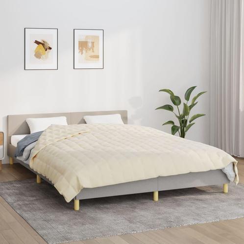 vidaXL Verzwaringsdeken 200x200 cm 13 kg stof, Huis en Inrichting, Slaapkamer | Beddengoed, Nieuw, Verzenden
