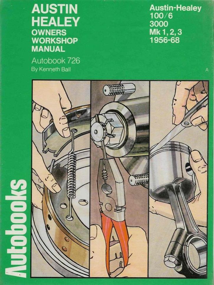 Austin Healey 100/6 and 3000, 1956-1968 Owners Workshop Manu, Auto diversen, Handleidingen en Instructieboekjes, Verzenden