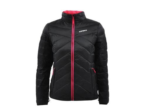 Icepeak - Lisbet - Zwarte Donsjas - 36, Kleding | Dames, Sportkleding