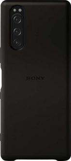 Sony Style Cover Solid Hoesje Xperia 5 Zwart, Verzenden, Nieuw