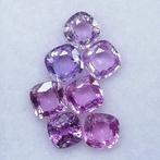 7 pcs Saffier - 1.86 ct - Instituto Gemólogico Español (IGE), Sieraden, Tassen en Uiterlijk, Edelstenen, Nieuw