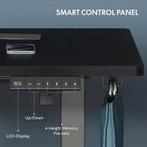 FLEXISPOT Elektrisch verstelbaar bureau 160 x 75 x 71 cm zwa, Verzenden, Zo goed als nieuw