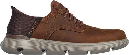Skechers Garza - Gervin Heren Sneakers - Bruin - Maat 41, Kleding | Heren, Schoenen, Nieuw, Verzenden