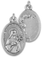 Medaille Heilige Theresia - 22 mm, Postzegels en Munten, Penningen en Medailles, Verzenden