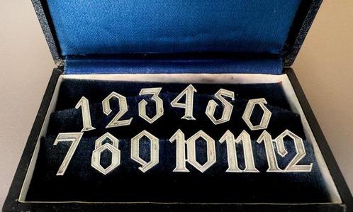 Van Giels - Tafelservies (12) - .833 zilver - Art Deco, Antiek en Kunst, Antiek | Goud en Zilver