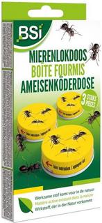 BSI MIERENLOKDOOS 3 STUKS (INSECTENBESTRIJDING, PLAAGDIEREN)