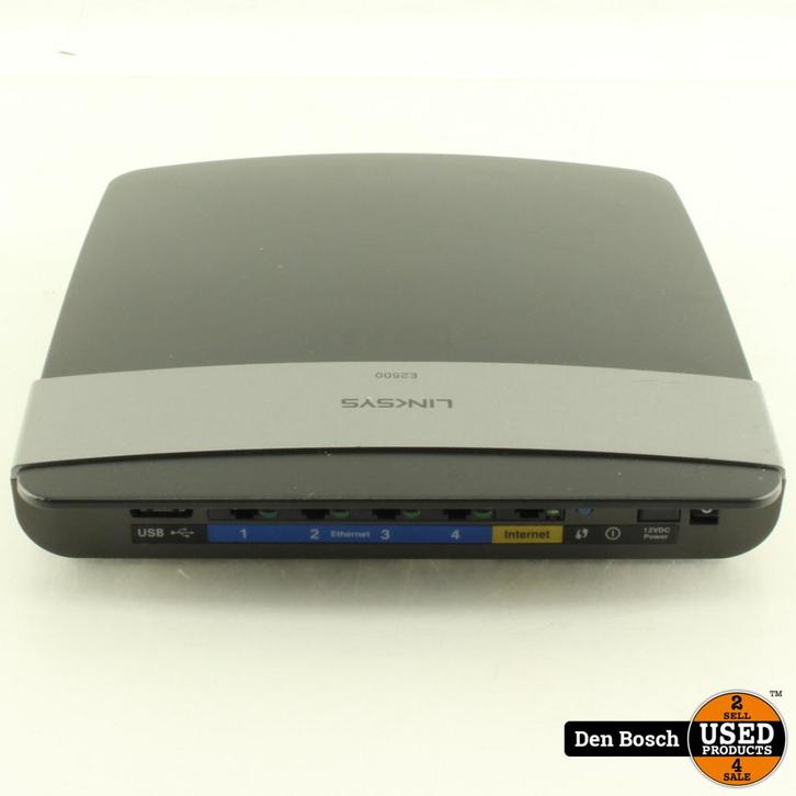 linksys e2500 Router met Adapter, Witgoed en Apparatuur, Overige Witgoed en Apparatuur, Ophalen of Verzenden