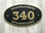 GEVRAAGD NUMMERPLATEN SPOORWEGEN