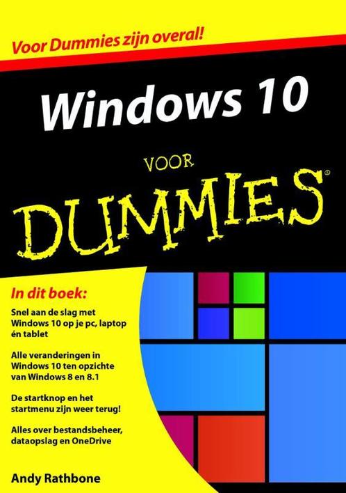 Voor Dummies - Windows 10 voor Dummies 9789045350431, Boeken, Informatica en Computer, Gelezen, Verzenden