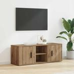 vidaXL TV-kast Artisan Eiken 100 x 31,5 x 35 cm Bewerkt hout, Minder dan 50 cm, Verzenden, Nieuw, Minder dan 100 cm