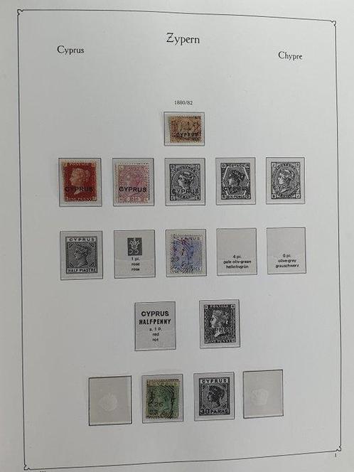 Cyprus 1880/1996 - Verzameling in 2 Davo albums, Postzegels en Munten, Postzegels | Amerika