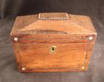 Antieke tea caddy - Kist - Hout