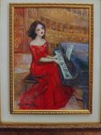 Anna Novak (1951) - Ragazza al pianoforte