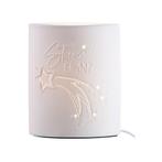 Porseleinen lamp sterrenverlichting X-mas, Huis en Inrichting, Verzenden, Nieuw