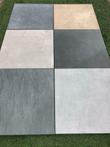 keramische terrastegels 3 cm dik meerdere kleuren 60x60x3