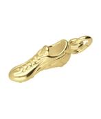 Gouden Voetbalschoen groot ketting hanger, Sieraden, Tassen en Uiterlijk, Verzenden, Nieuw