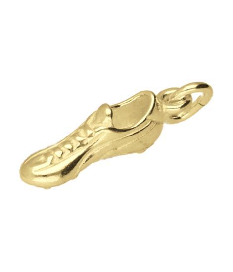 Gouden Voetbalschoen groot ketting hanger, Sieraden, Tassen en Uiterlijk, Kettinghangers, Verzenden