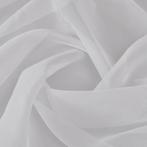 Voile Wit 1,45x20m - Retourdeal! Romantische Gordijnstof..., Huis en Inrichting, Stoffering | Gordijnen en Lamellen, 100 tot 150 cm