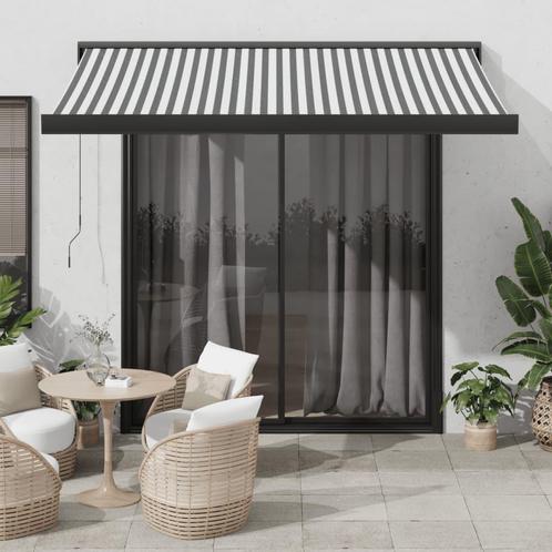 vidaXL Luifel uittrekbaar 3,5x2,5 m stof en aluminium, Tuin en Terras, Zonneschermen, Nieuw, Verzenden
