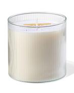 HEMA Geurkaars in ribbelglas Ø10x10 spice, Huis en Inrichting, Woonaccessoires | Kandelaars en Kaarsen, Verzenden, Nieuw