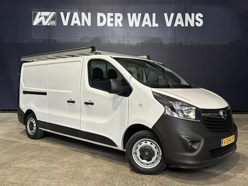 Opel Vivaro 1.6 CDTI 126pk L2H1 Euro6 Airco | 2x zijdeur | L, Auto's, Bestelauto's, Dealer onderhouden, Lease, Zwart, Handgeschakeld