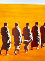 Monks Walking in Harmony - Unknown - Vietnam