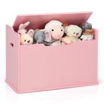 LIVSK Speelgoedkist met Opklapbaar Deksel - Veilig Scharnier, Verzenden, Nieuw